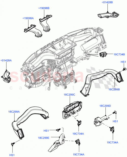 Part Diagram for Land Rover LR035506