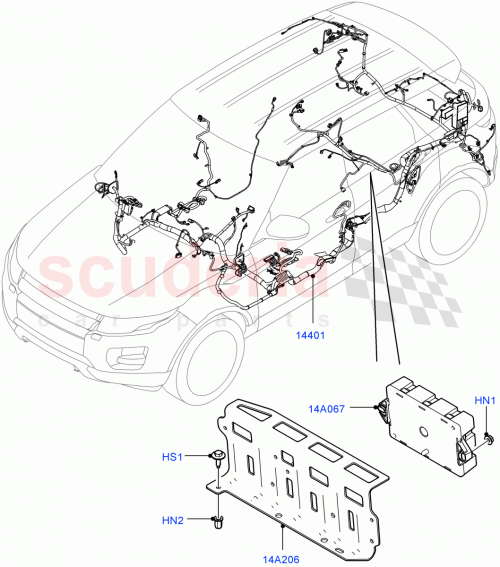 Part Diagram for Land Rover LR093708