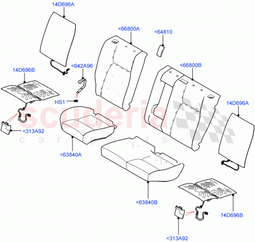Part Diagram for Land Rover LR168224