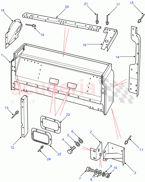 Part Diagram for Land Rover LR066941