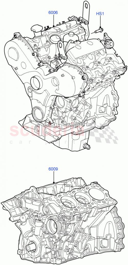 Part Diagram for Land Rover 1316180