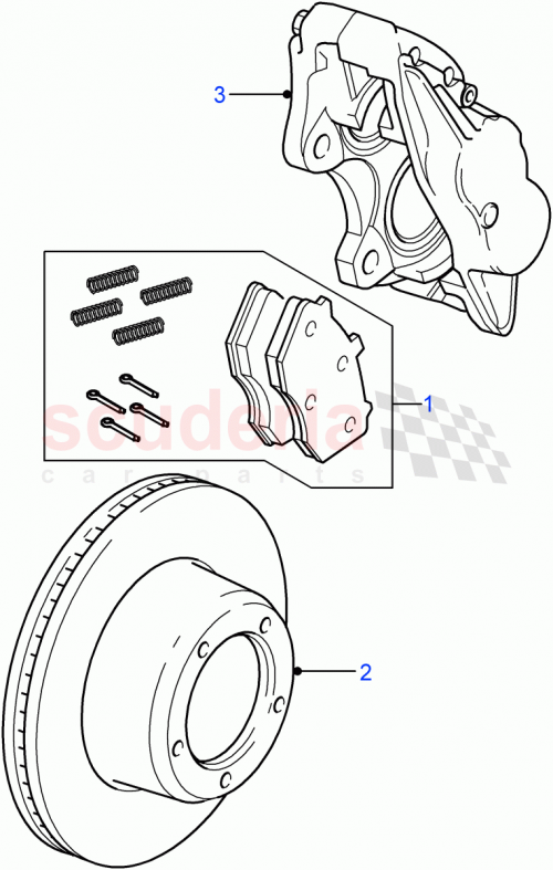 Part Diagram for Land Rover LR134468