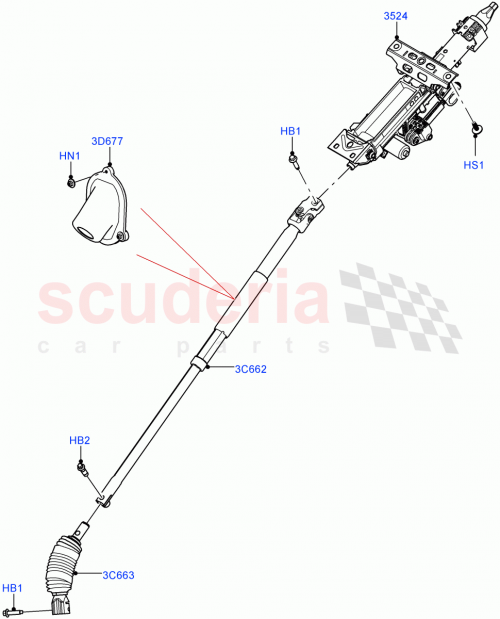 Part Diagram for Land Rover LR174031