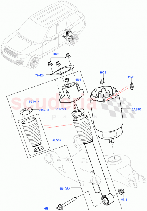 Part Diagram for Land Rover LR034262