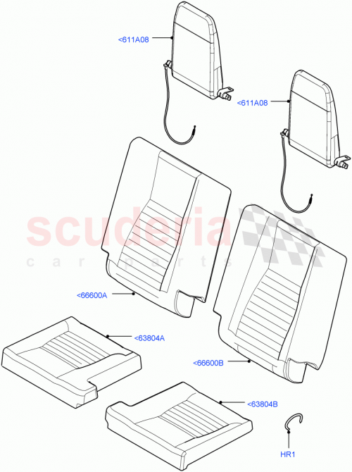 Part Diagram for Land Rover LR065285