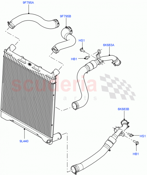 Part Diagram for Land Rover PNH500460