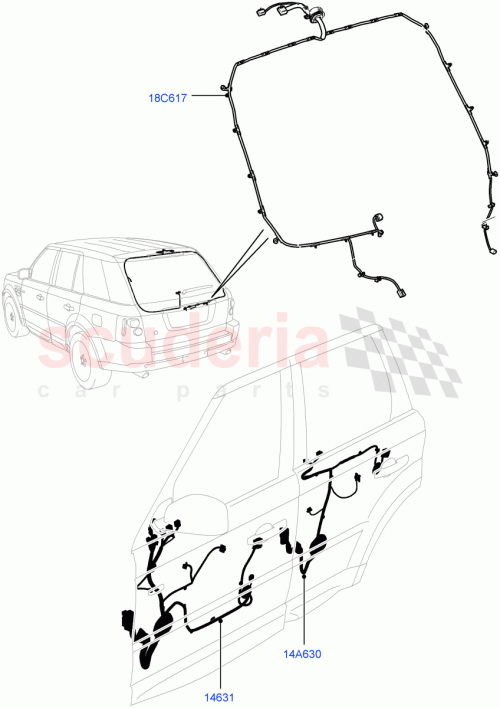 Part Diagram for Land Rover YMM503310