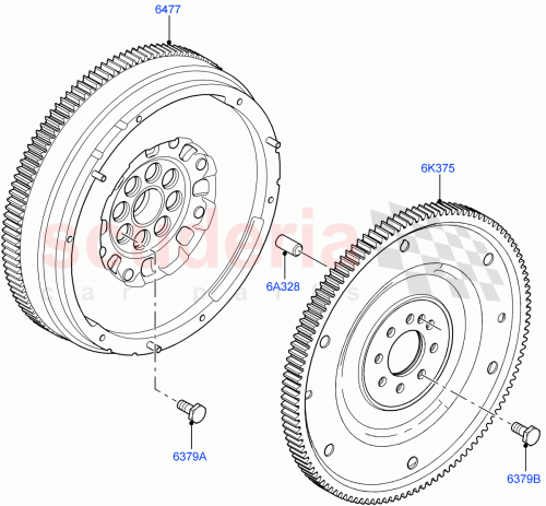 Part Diagram for Land Rover LR052354