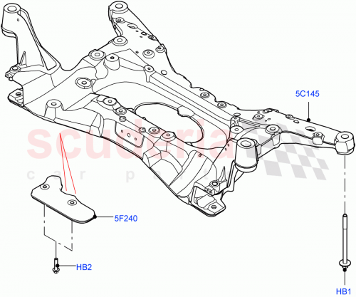 Part Diagram for Land Rover LR165928