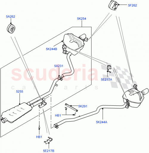 Part Diagram for Land Rover LR093662