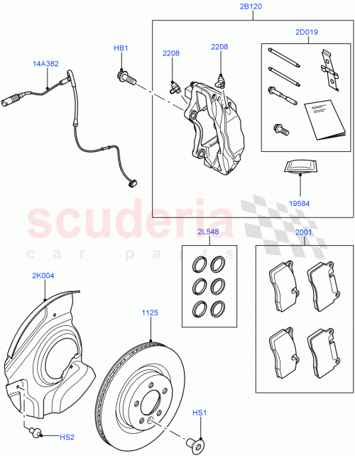 Part Diagram for Land Rover LR016659