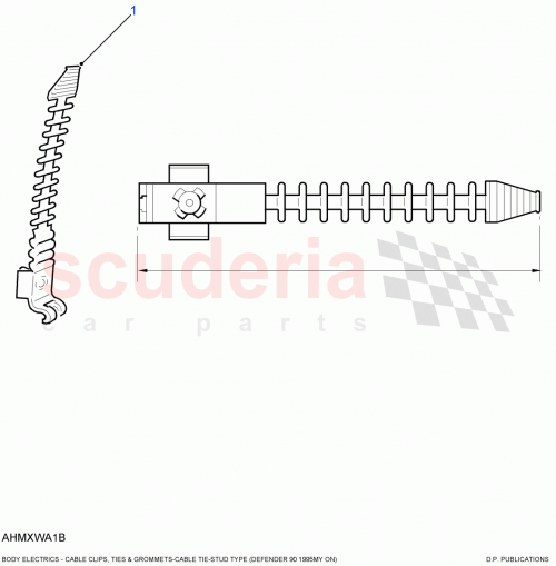 Part Diagram for Land Rover YYC10294L