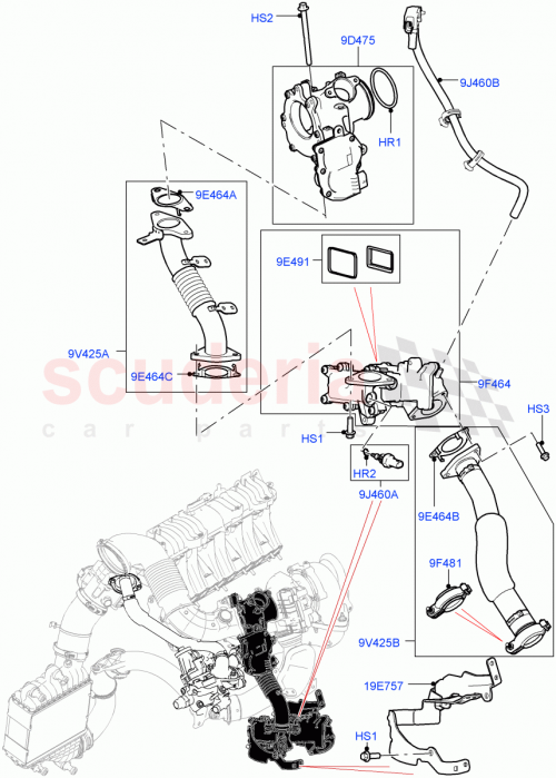 Part Diagram for Land Rover LR083962