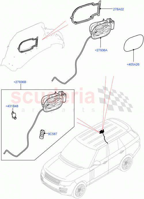 Part Diagram for Land Rover LR044512