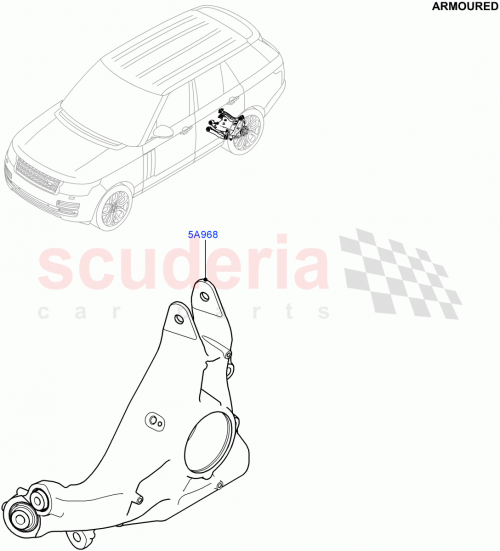 Part Diagram for Land Rover LR043593