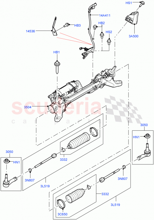 Part Diagram for Land Rover LR148483