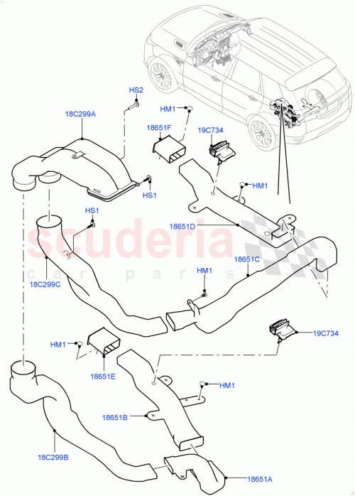 Part Diagram for Land Rover LR118525