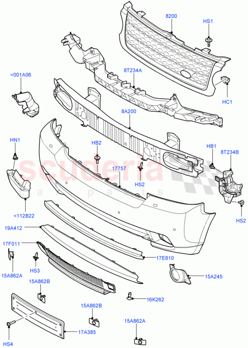 Part Diagram for Land Rover LR011574