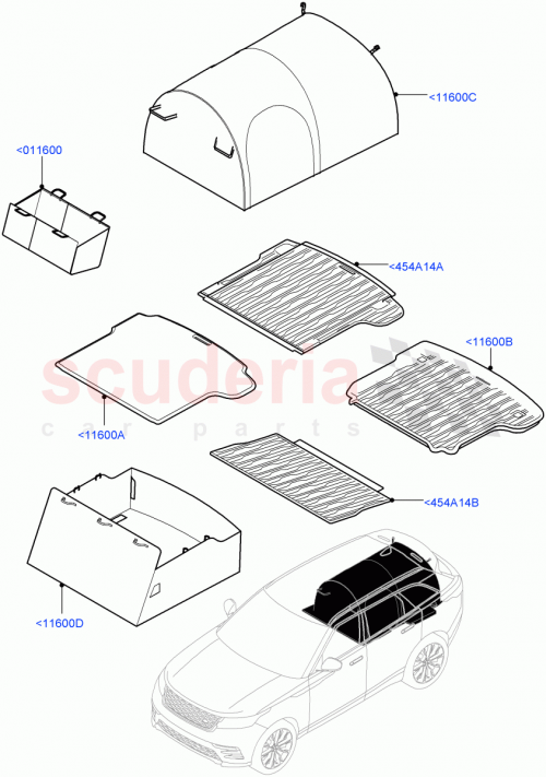 Part Diagram for Land Rover VPLYS0411