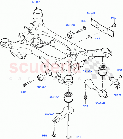 Part Diagram for Land Rover LR145211
