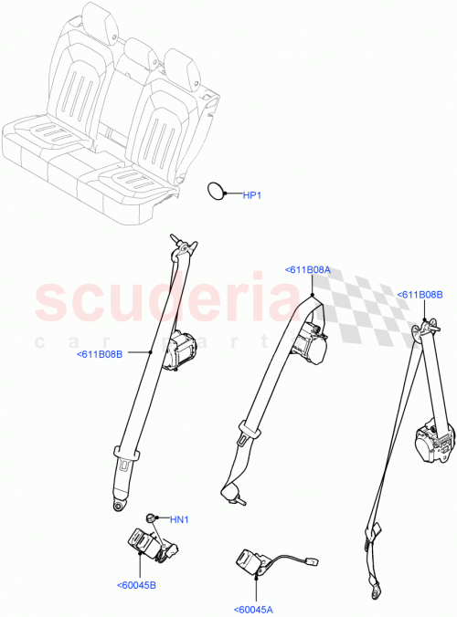 Part Diagram for Land Rover LR132017