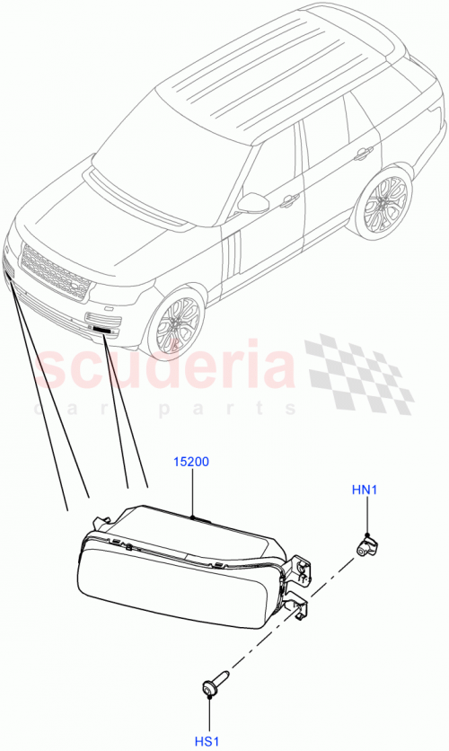 Part Diagram for Land Rover LR098340