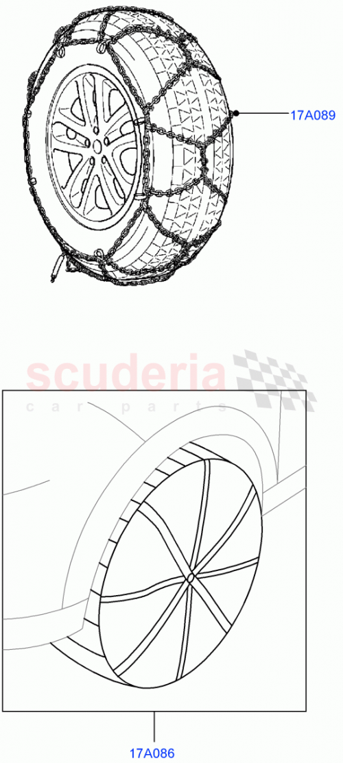 Part Diagram for Land Rover VPLEW0140