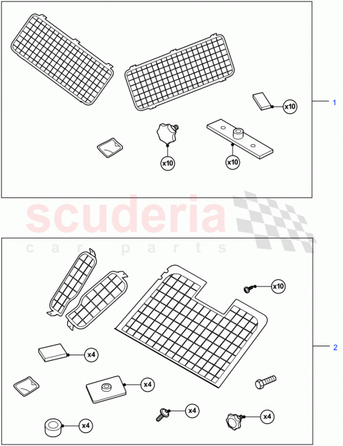 Part Diagram for Land Rover VPLDS0248