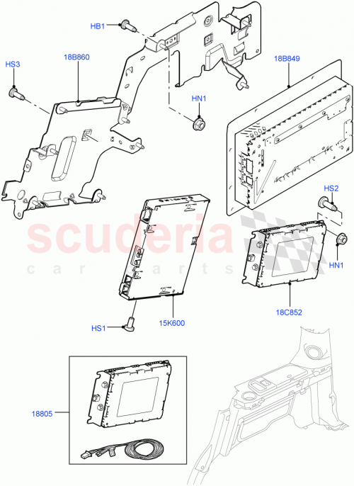 Part Diagram for Land Rover LR043279