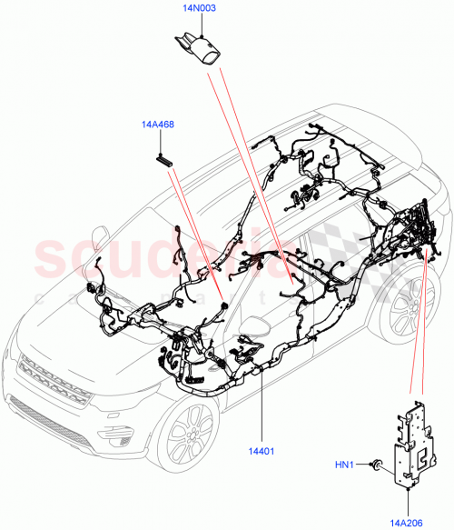 Part Diagram for Land Rover LR077656