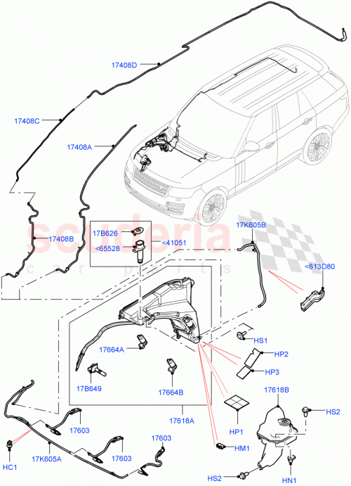 Part Diagram for Land Rover LR076509