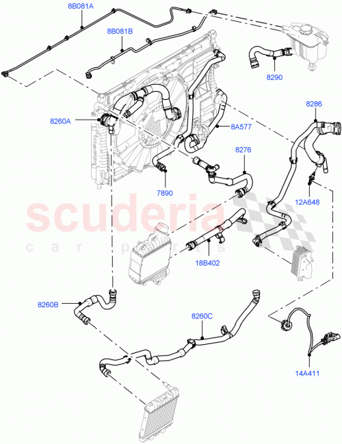 Part Diagram for Land Rover LR115213