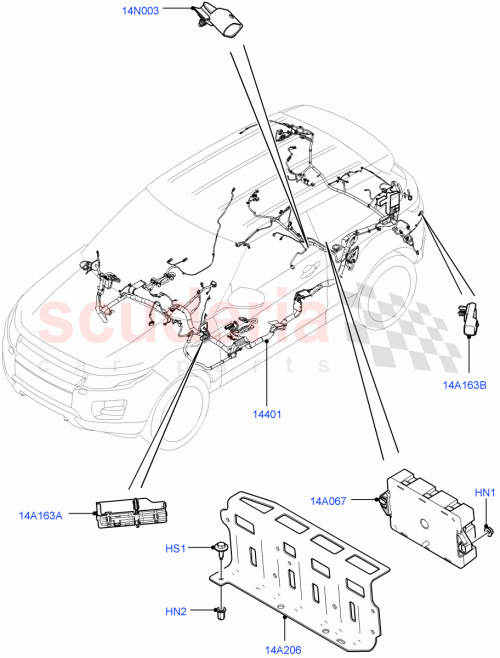 Part Diagram for Land Rover LR046254