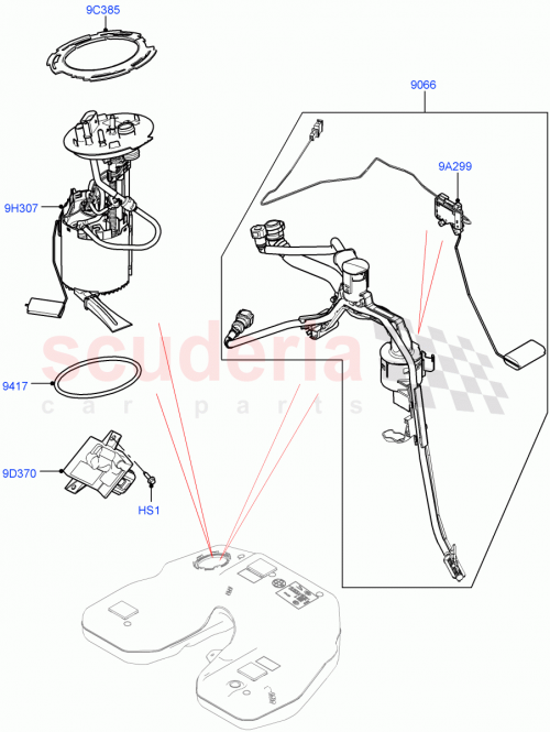 Part Diagram for Land Rover LR086498