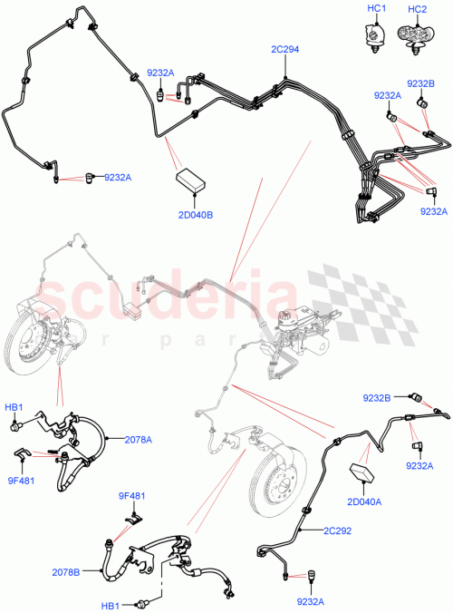 Part Diagram for Land Rover LR142045