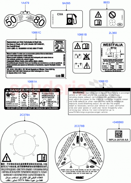 Part Diagram for Land Rover LR067372
