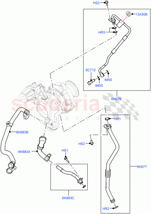 Part Diagram for Land Rover LR141106