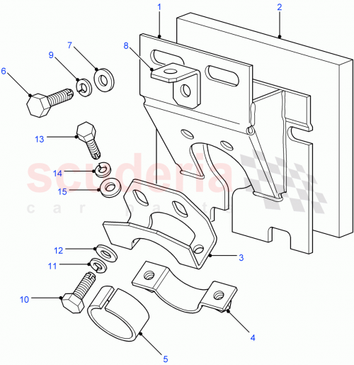 Part Diagram for Land Rover LR055431