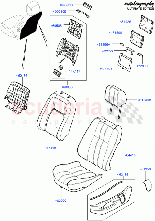 Part Diagram for Land Rover LR031057