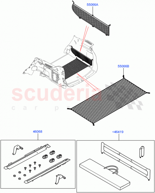 Part Diagram for Land Rover VPLYS0418