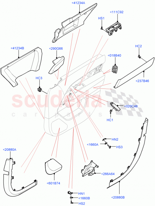 Part Diagram for Land Rover LR156098