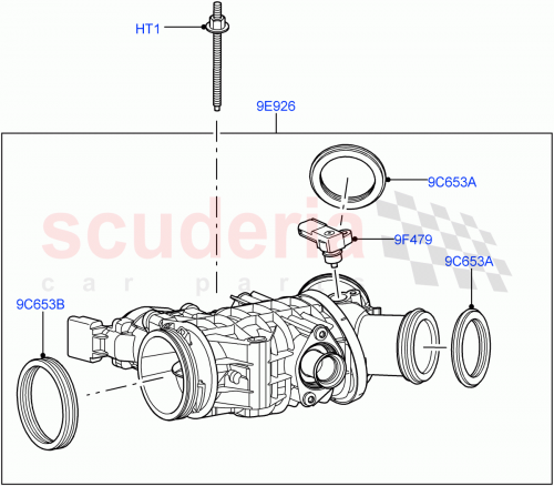 Part Diagram for Land Rover LR069191