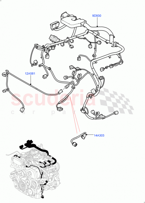 Part Diagram for Land Rover LR046068