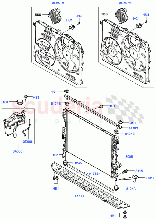 Part Diagram for Land Rover LR039623