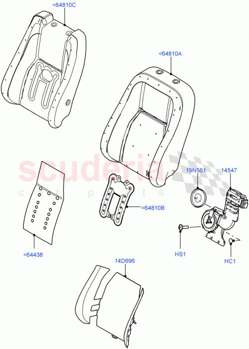 Part Diagram for Land Rover LR018849