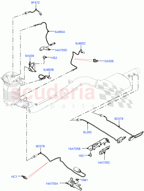Part Diagram for Land Rover LR125904