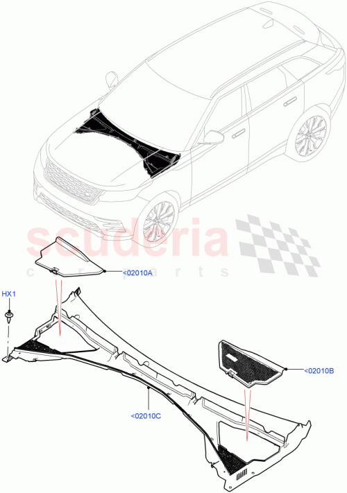 Part Diagram for Land Rover LR093091