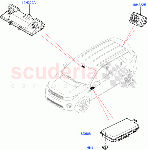 Part Diagram for Land Rover LR078470