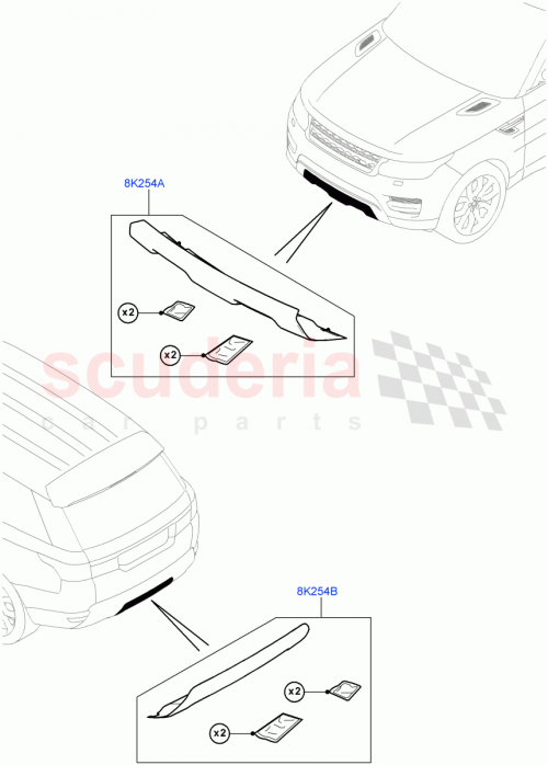Part Diagram for Land Rover VPLWP0162