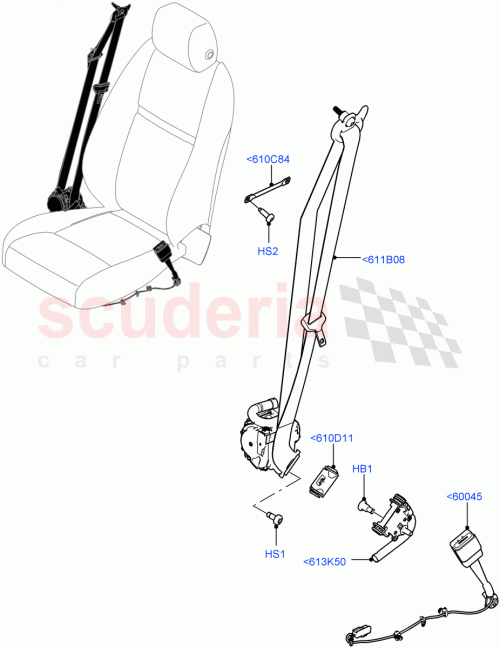 Part Diagram for Land Rover LR149781